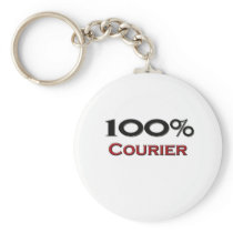 100 Percent Courier Keychains