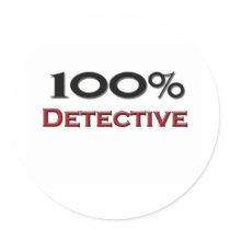 100 Percent Detective Stickers