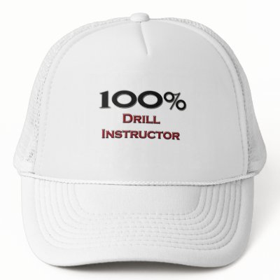 100 Percent Drill Instructor Hats by professions