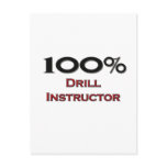 100 Percent Drill Instructor Post Cards