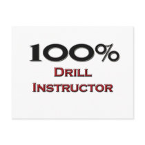 100 Percent Drill Instructor Post Cards