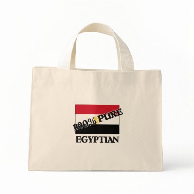 100 Percent EGYPTIAN Canvas Bag by flagshirt