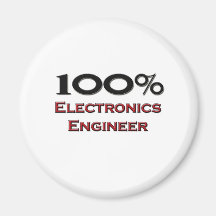 100 Percent Electronics Engineer Magnet