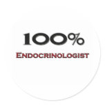 100 Percent Endocrinologist stickers