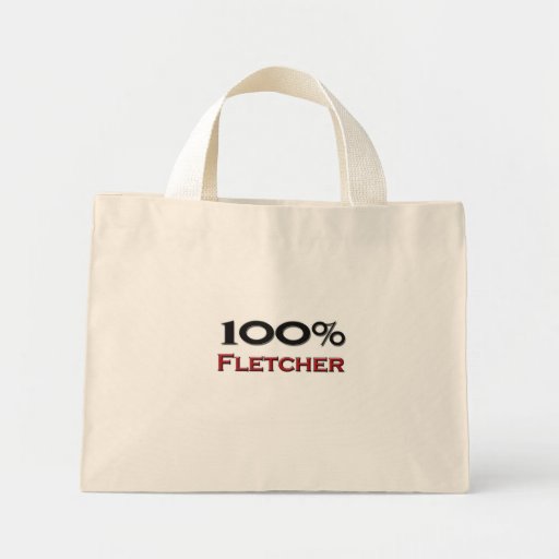 100 Percent Fletcher Tote Bags