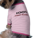 100 Percent Forest Ranger pet clothing