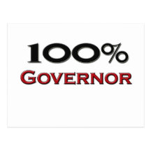 100 Percent Governor Postcards