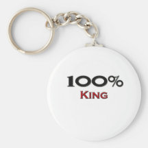 100 Percent King Keychains