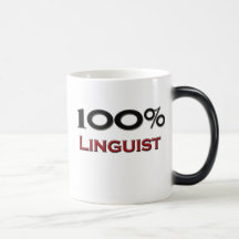 100 Percent Linguist Coffee Mugs
