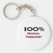 100 Percent Manual Therapist Key Chains