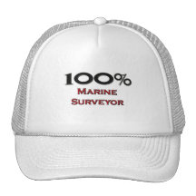 100 Percent Marine Surveyor Trucker Hats