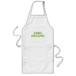 100 percent organic apron