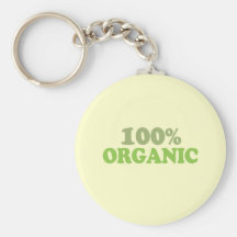 100 percent organic keychain