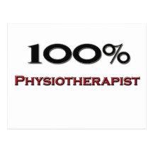 100 Percent Physiotherapist Postcards