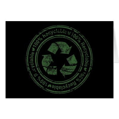 100 Percent Recyclable Card by EarthTribe