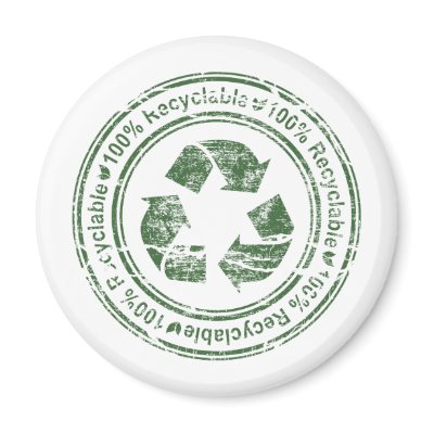 100 Percent Recyclable Fridge Magnets by EarthTribe