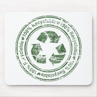 100 Percent Recyclable Mousepad by EarthTribe