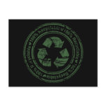 100 Percent Recyclable Post Card