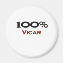 100 Percent Vicar Magnets