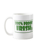 100% Proof Irish Coffee Mugs