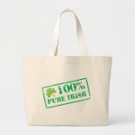 100% Pure Irish Canvas Bag