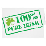 100% Pure Irish Greeting Cards