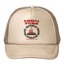 100% Pure Oil Field Trash,Oil Field Cap,Oil Rig Hat