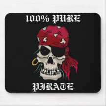 100% Pure Pirate Mouse Mat Mousepads
