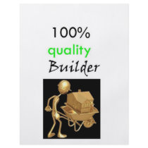 100% quality builder custom flyer