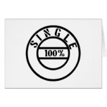 100% single cards