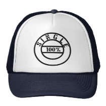 100% single hats