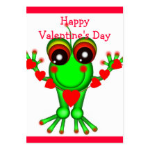 100 Valentine's Day Cards Business Card Template