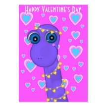 100 Valentine's Day Dino Cards Business Cards