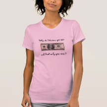 $100, Why do Waiters get 15%, and God only gets... Tee Shirts