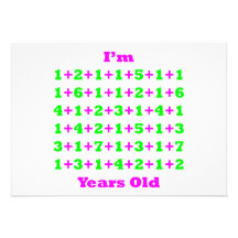 100 Years Old Magenta Gr Personalized Announcements
