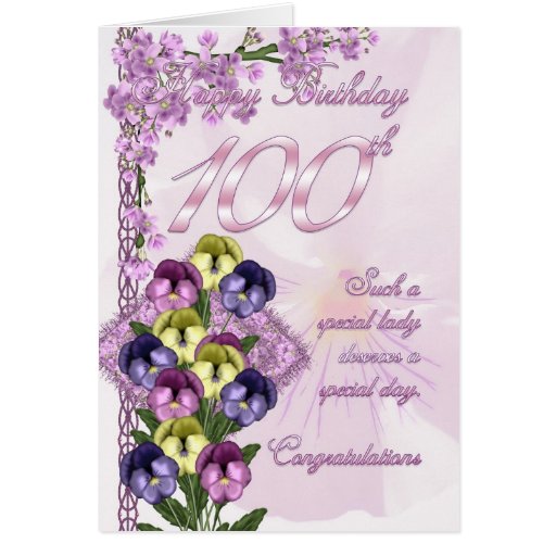 100th-birthday-card-for-a-special-lady-zazzle