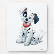 101 Dalmatian Patches Wagging his Tail Disney Mouse Pads