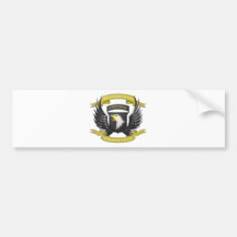 101st Airborne 3D Bumper Sticker