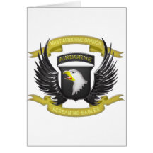 101st Airborne 3D Card