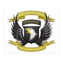 101st Airborne 3D Post Cards