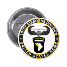 101st Airborne Button