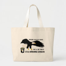 101st AIRBORNE DIVISION Tote Bags