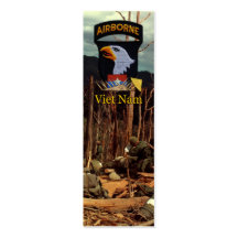 101st Airborne Division Vietnam War bookmarkers Business Card