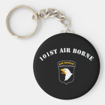 101st Airborne Insignia Keychains
