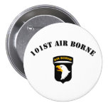 101st Airborne Insignia Pinback Button