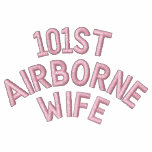 101st Airborne Wife Embroidered Hoody