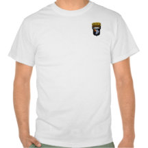 101st T-shirt de l'Irak de vétérinaires de vétéran