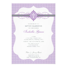103 Annette - BAPTISM INVITE :: immaculate