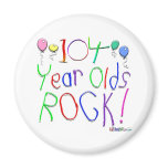 104 Year Olds Rock ! Refrigerator Magnets