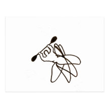 1082 Kayak Cartwheel Post Card